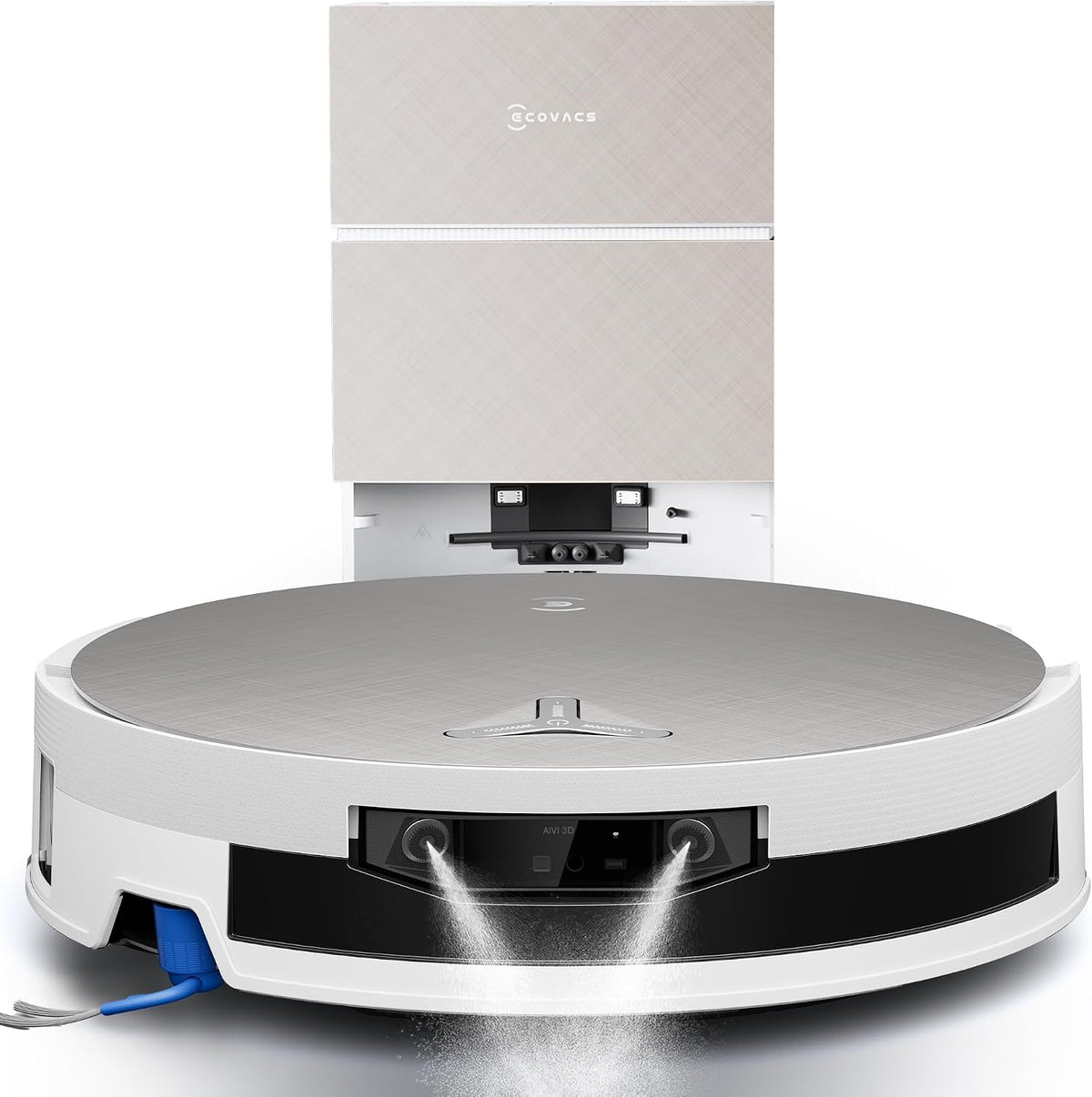 ECOVACS Robot aspirador, X12 Pro Omni Robot Aspirador y fregasuelos, Blast y 22000 Pa
