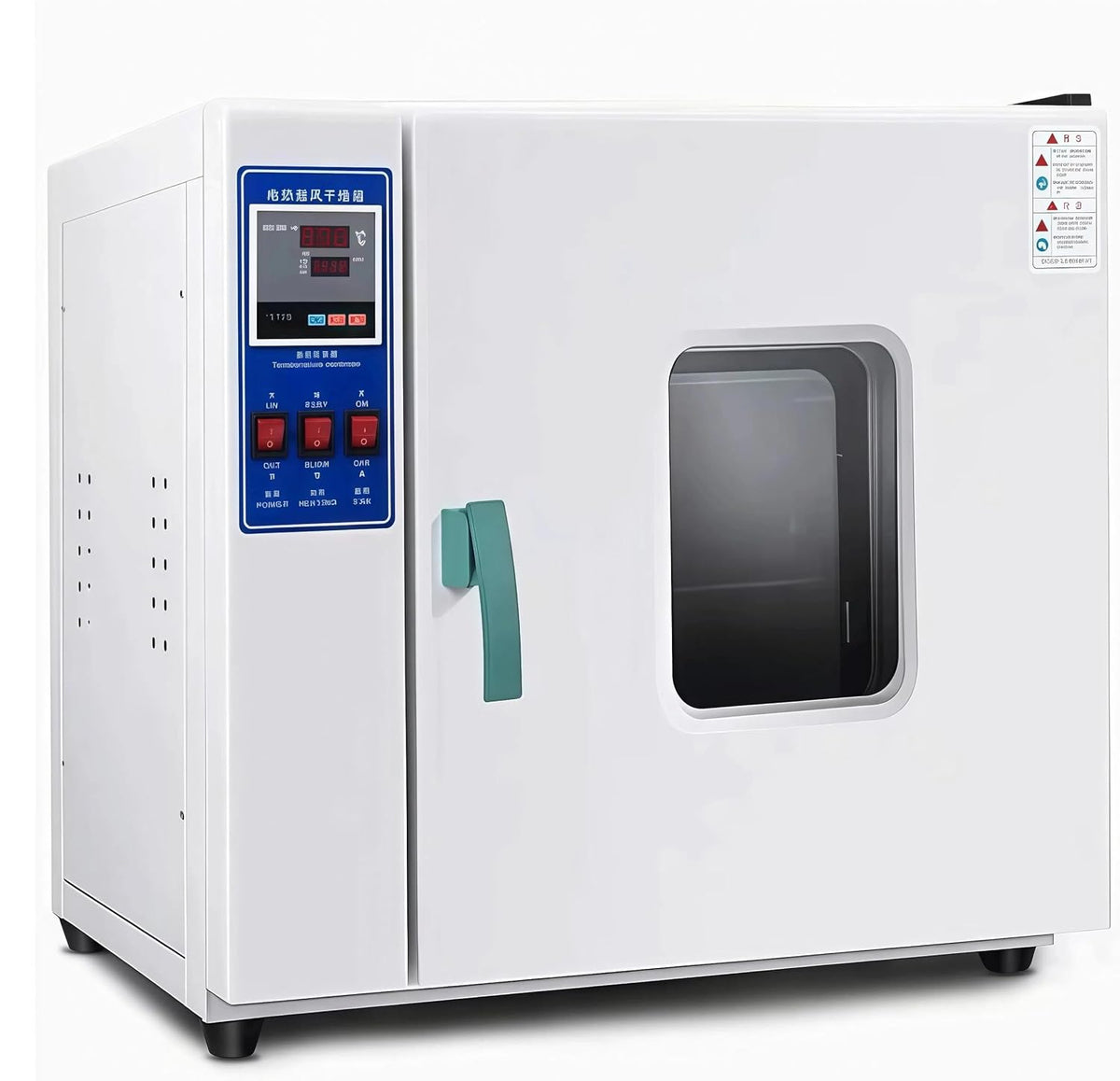 Horno de convección Genérico, Secado al Vacío 16L 43L, Horno de Laboratorio con Vacuómetro y Control Digital, Equipo de Secado al Vacío Profesional