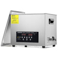 Suministros de limpieza de laboratorio de CREWORKS, 15L 360W Limpiador Ultrasonidos con Calefacción Temporizador Maquina de Limpieza Ultrasonidos