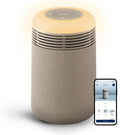 BLUEAIR Purificadores de aire, Purificador de aire Mini Restful para dormitorio, Filtración HEPASilent™ con luz despertador Sunrise, Limpia aire y