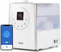 Humidificadores de habitación individual Levoit, Humidificador Inteligente 6L Hasta 36H, 25dB, ALEXA, LV600S, Blanco