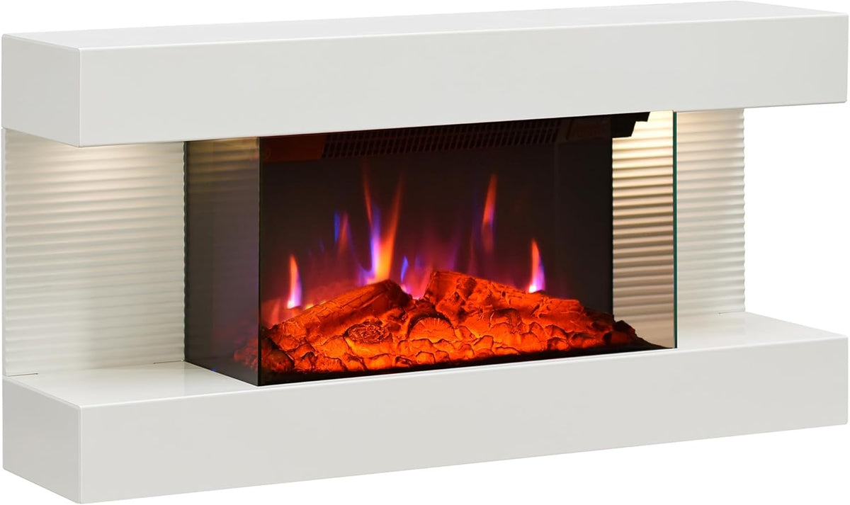BALDERIA Chimenea eléctrica, IDA Chimenea Eléctrica de Pared