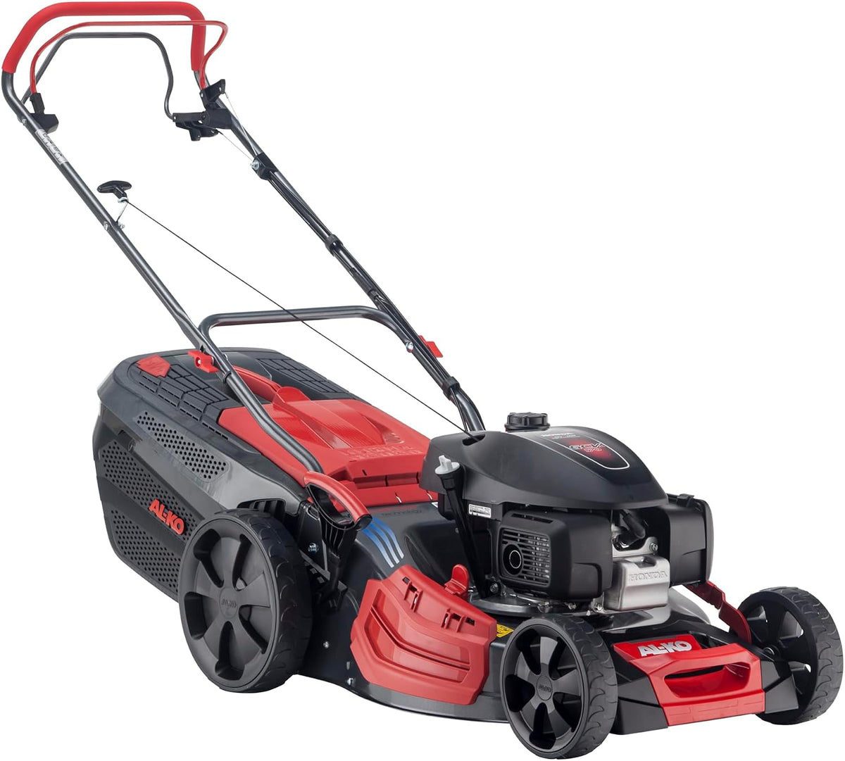 Cortacéspedes rotativo AL-KO, Cortacésped de Gasolina Premium 474 SP-H, Ancho de Corte de 46 cm, Potencia de Motor de 3, 2 kW, tracción Trasera de 1