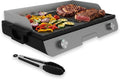 Parrillas eléctricas de exterior de Cecotec, Barbacoa Eléctrica Perfectroast 3000 Inox Max. 3000 W, Superficie de cocina 30 x 50 cm, 2 Áreas de