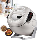 Minipicadora de Generic, Procesador de alimentos comercial, máquina de cocción Lazy Stir-fry, para freír, cocinar, con velocidad de 3 engranajes y