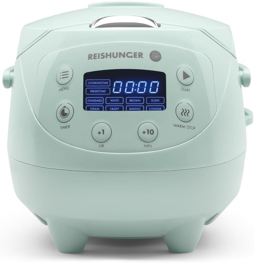 Arrocera de Reishunger, digital, Menta, 0, 6 L para 3 personas