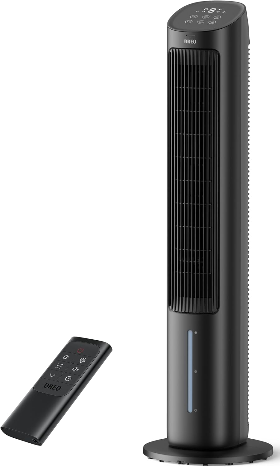 DREO Ventilador de torre, torre con refrigeración silenciosa, ventilador con refrigeración por agua, enfriador de aire de 102 cm, enfriador