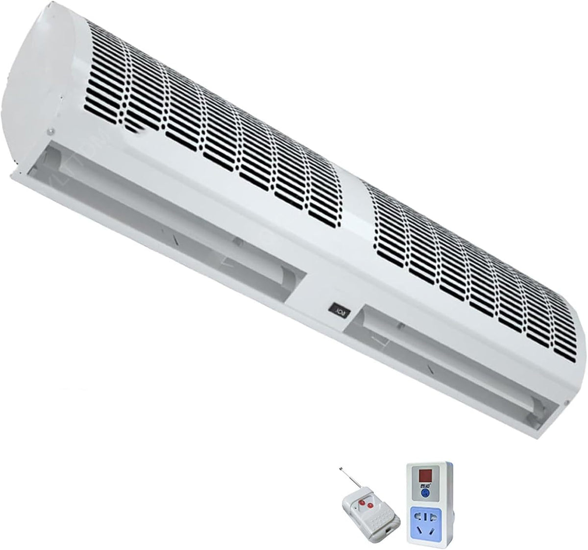 Aires acondicionados de pared Cortina de aire industrial - Máquina silenciosa ajustable de ahorro de energía con control remoto para supermercados