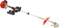 Recortadoras de cable Desbrozadora Térmica 43CC 1.25KW Gasolina 2 Tiempos, Corte-Bridas Profesional con Arnés y Gafas, Velocidad 8500 TR/Min Tanque 1L
