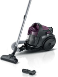 Aspiradoras de trineo Aspirador sin bolsa, Serie 2, Violeta, BGC05AAA1, Bosch