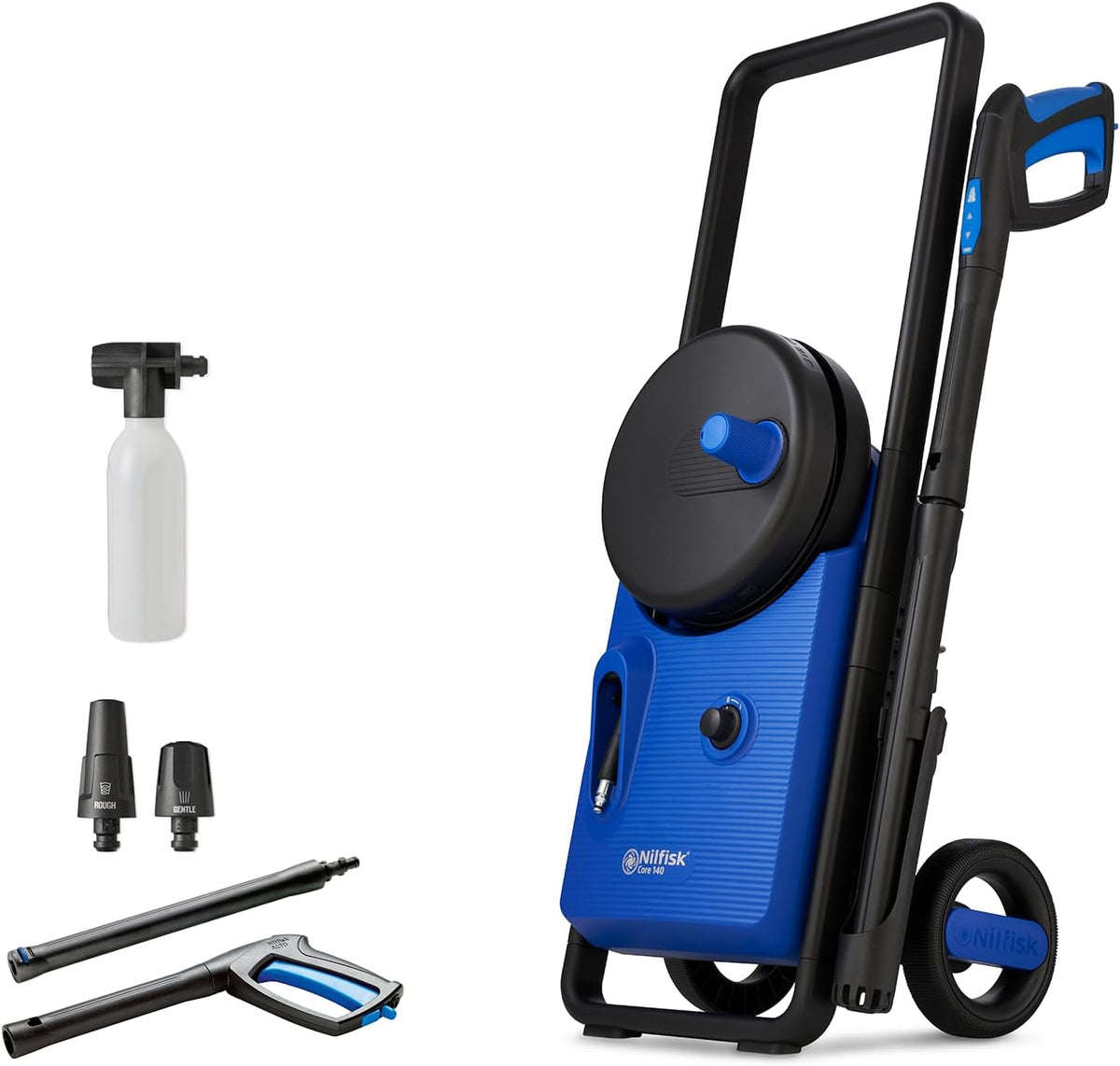 Nilfisk Limpiadoras a presión, Hidrolimpiadora de Alta Presión Core 140 con PowerControl en Mango