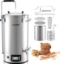 Juegos básicos para preparación de cerveza artesana de VEVOR, Sistema Eléctrico de Elaboración de Cerveza, Olla de Cocción de 60 litros, Cuba de