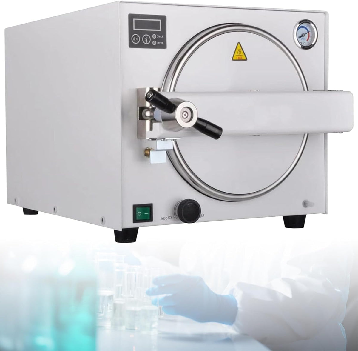 Autoclaves y accesorio Esterilizador De Alta Temperatura para Instrumentos, esterilizador portátil de Alta Temperatura, 121 °C/134 °C, Dos