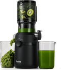 Fretta Licuadoras Single Auger, Extractor de Zumos y Verduras, Apertura de 108MM y Capacidad de 1L, Licuadora Prensado en Frio para Verduras Frutas
