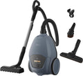 Electrolux EB71U2LDB Aspiradoras de trineo, 700 Aspiradora silenciosa con Bolsa, Ultra silenciosa, 59 dB, AllFloor Auto para Todos los Suelos, Filtro