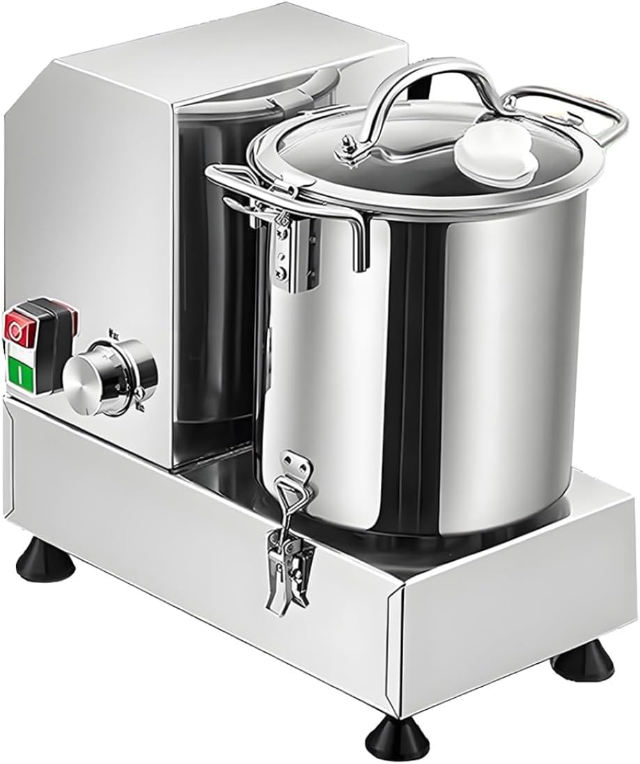 Generic Picadoras de carne, Cortador eléctrico de verduras y carne, procesador de alimentos resistente de 1800 W con control de velocidad ilimitado y