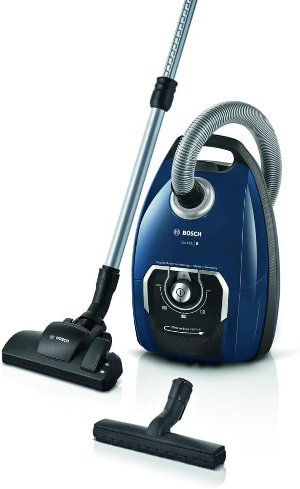 Bosch Aspiradoras de trineo, Serie 8 Aspiradora con Bolsa, Azul