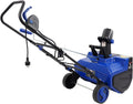 Lanzadores de nieve de PINYELIN, Quitanieves eléctrico de 2400 W, 56 cm de ancho de limpieza, 33 cm de