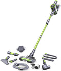 Aspiradoras escoba KCV600 Aspiradora Escoba Sin Cable 33kpa/480w, 10 En 1 Aspiradora Sin Cable Potente 50 Mins, Anti-Enredos, Pantalla Táctil LED