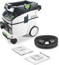 Aspiradoras industriales para sólidos y líquido de Festool, Aspirador Móvil CTM 36 E AC-LHS CLEANTEC con AUTOclean