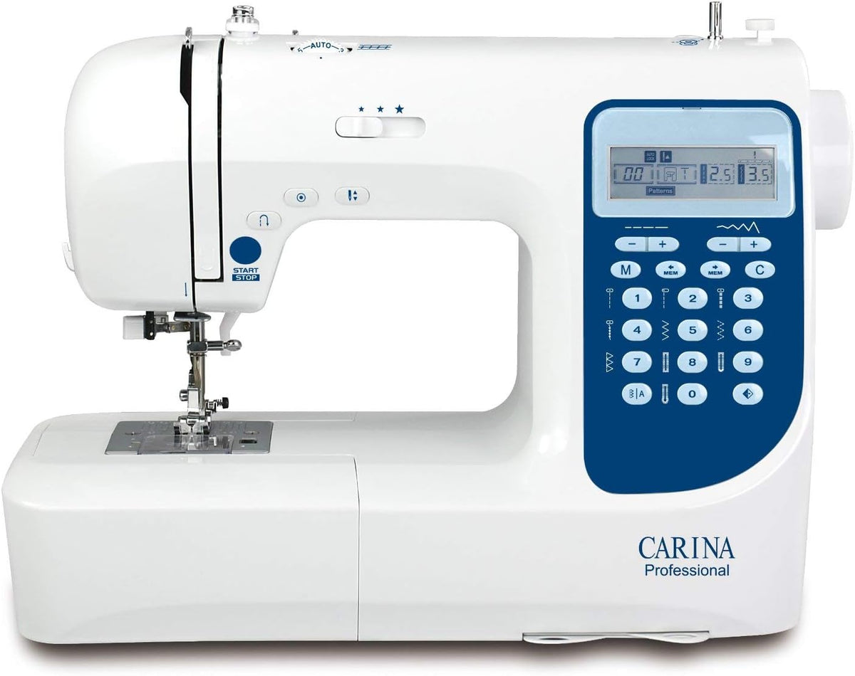 Máquinas de coser controladas electrónicamente 291875 Professional - Máquina de coser con accesorios [Importado de Alemania], Carina