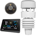 WS3901 de ECOWITT, estaciones meteorológica, estación meteorológica inalámbrica, 7 en 1 Jardín Tiempo Unidad al aire libre WS90, 7.5 pulgadas 3 en 1