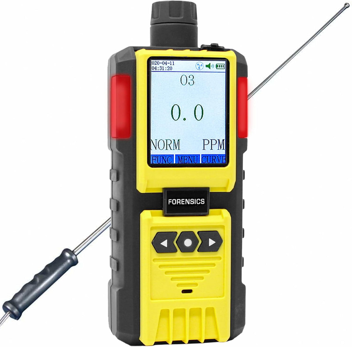 Detectores de gas y monóxido de carbono FORENSICS DETECTORS FD, Detector de Ozono con Sonda de Bomba Integrada