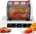 Envasadoras al vacío de FfiMe, Máquina para marinar carne al vacío de 5 litros, Máquina para marinar alimentos en tambor, Pantalla LCD, Temporizador