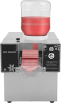 Máquinas para hacer hielo de Fermoirper, Máquina de hielo comercial de copo de nieve, 60 kg/día, máquina de hielo de copo de nieve 304, de acero