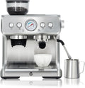 Cafeteras combinadas espresso-goteo Máquina de café expreso con mecanismo cónico y cafetera de presión de 20 bares. Totalmente automática con depósito