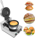 LIROPAU Gofrera, Máquina Para Hacer Hamburguesas UFO, Máquina para Hacer Hamburguesas