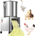 Generic Minipicadora, Picadora de verduras comercial con 4 cuchillas, procesador de alimentos resistente, molinillo de acero inoxidable de 1800 W para