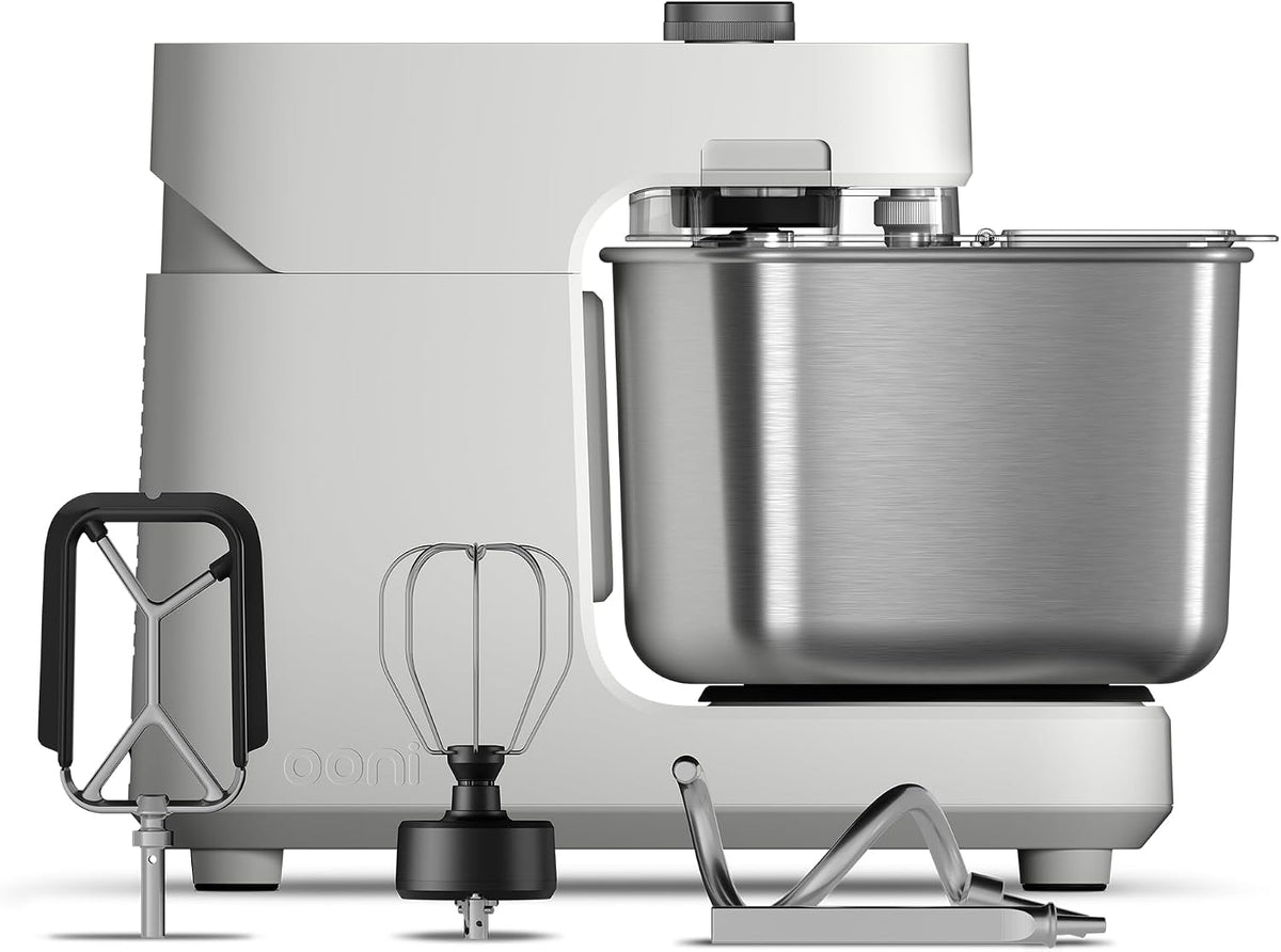 Batidoras amasadora Halo Pro Amasadora Profesional Halo Pro de 7, 3L, Batidora Amasadora para Masas de Pan y Pizza con 58 Velocidades y Accesorios