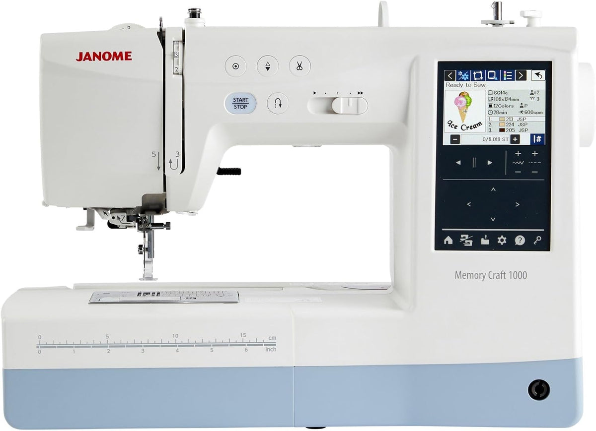Máquinas de bordar MC1000 - Máquina de Coser y Bordar, Janome