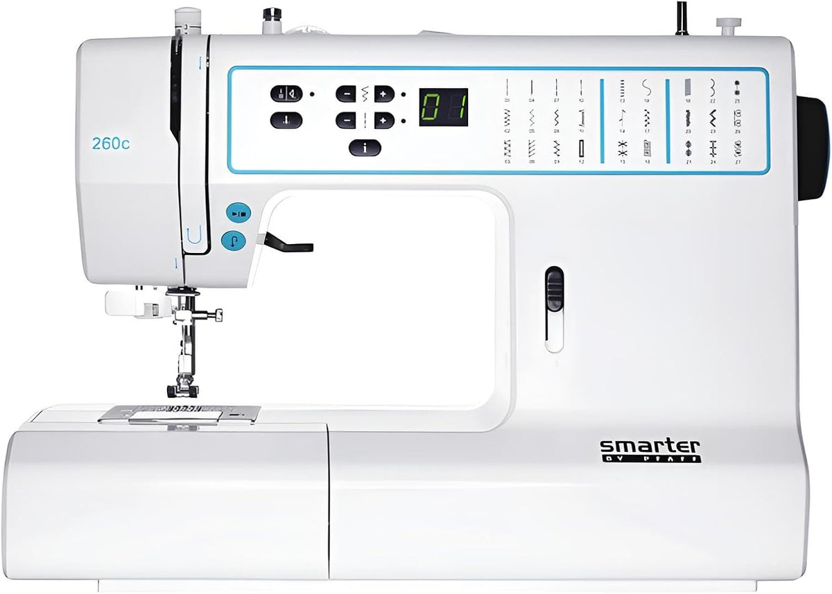 Máquinas de coser controladas electrónicamente de PFAFF, Smarter by Diep260c