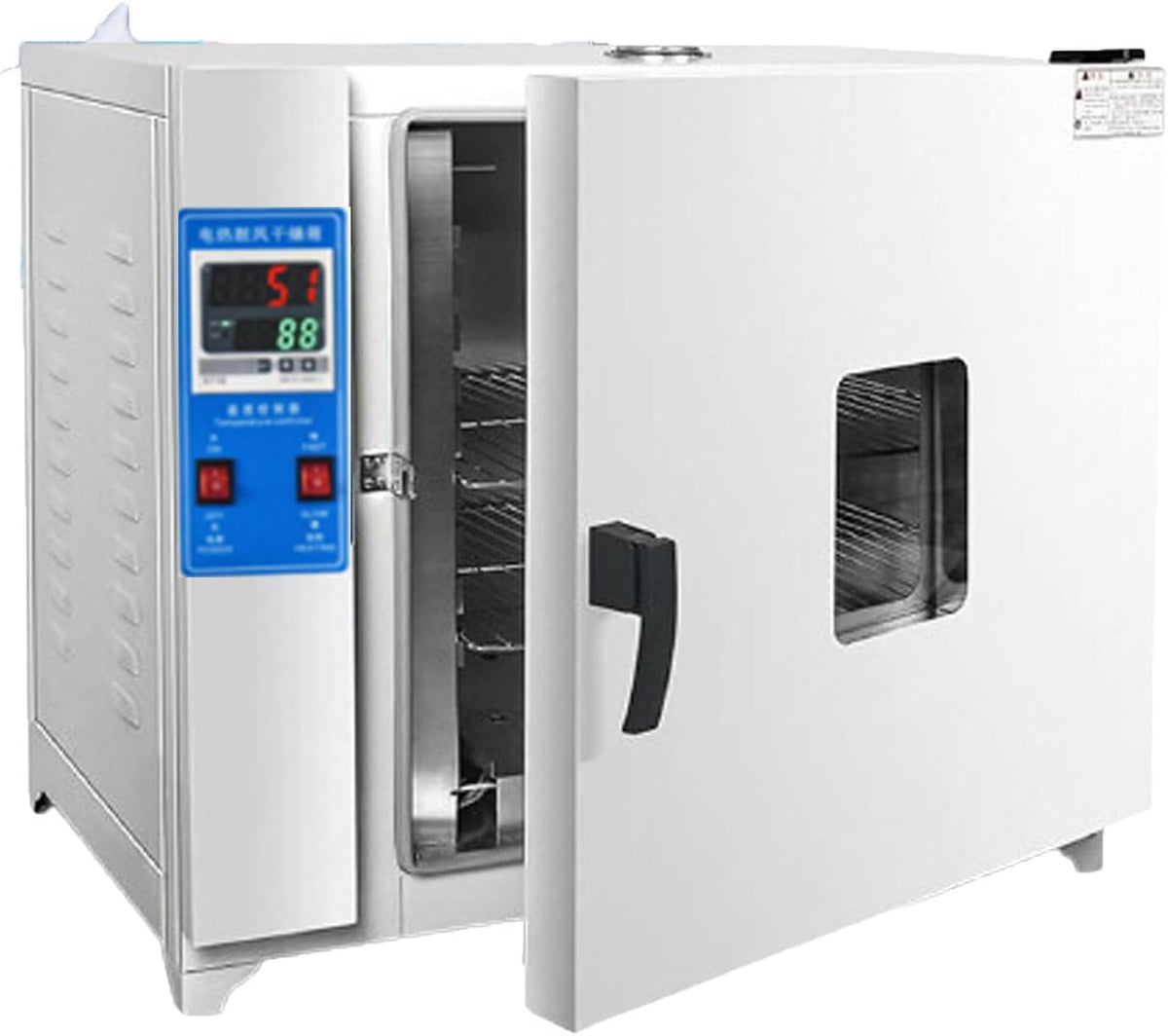 Horno de convección de Sunseota, Secado Digital de sobremesa, Horno de Secado por convección de Laboratorio, 15 L, 42 L, 70 L, 136 L con manómetro y