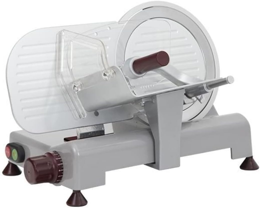 Cortafiambr de R.G.V., RGV Luxury Italia 22 GL-R Eléctrico 140W Aluminio Gris rebanadora - Cortafiambres (Aluminio, Gris, 480 mm, 345 mm, 310 mm, 11