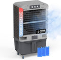 UNIVERSALBLUE Climatizadores evaporativo, Climatizador Evaporativo 120L 750W, 13.000 m³/h, Aire Acondicionado Natural Portátil para hasta 150 m², 3