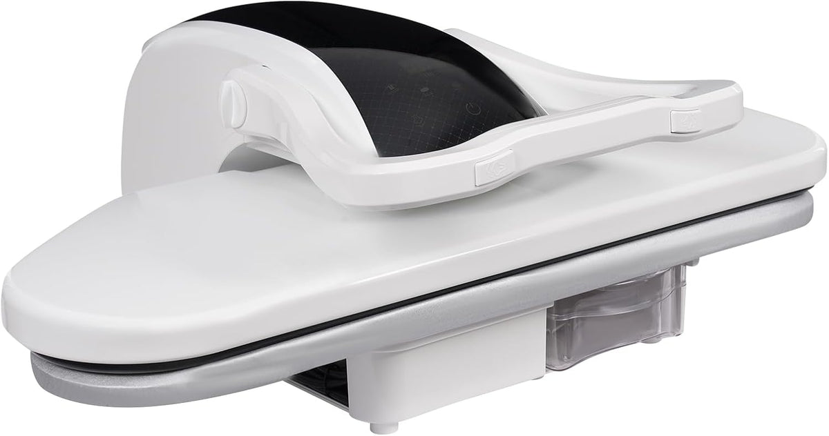 XIAYUHE Prensas de planchado, Prensa de vapor para planchar, máquina de planchar, prensa de vapor inteligente de 2200W con pantalla táctil, prensa de