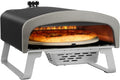Horno de pizza exterior DOBADN, Q Pizza Gas - Horno para pizza con función giratoria automática (incluye piedra de 33 cm)
