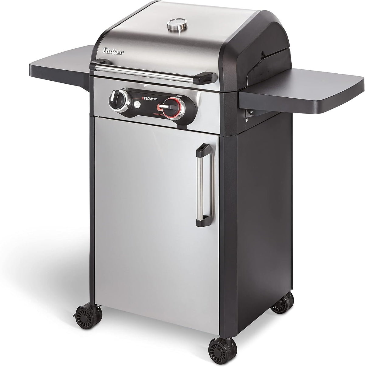Parrillas eléctricas de exterior Parrilla eléctrica eFLOW PRO 2 TURBO, con parrilla de hierro fundido SWITCH GRID, TURBO ZONE para temperaturas altas