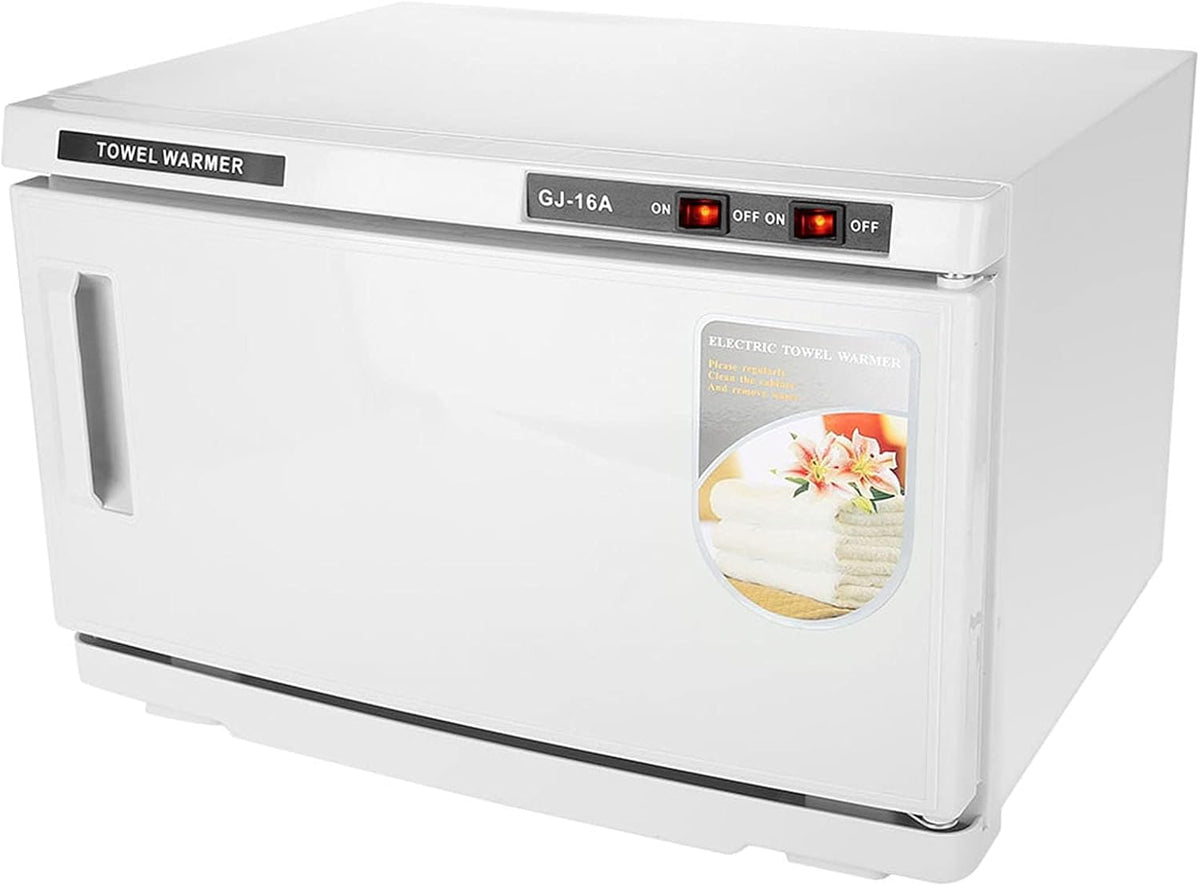 Ejoyous Calientatoalla, Calentador de Toallas 16L Esterilizador Ultravioleta 2 en 1