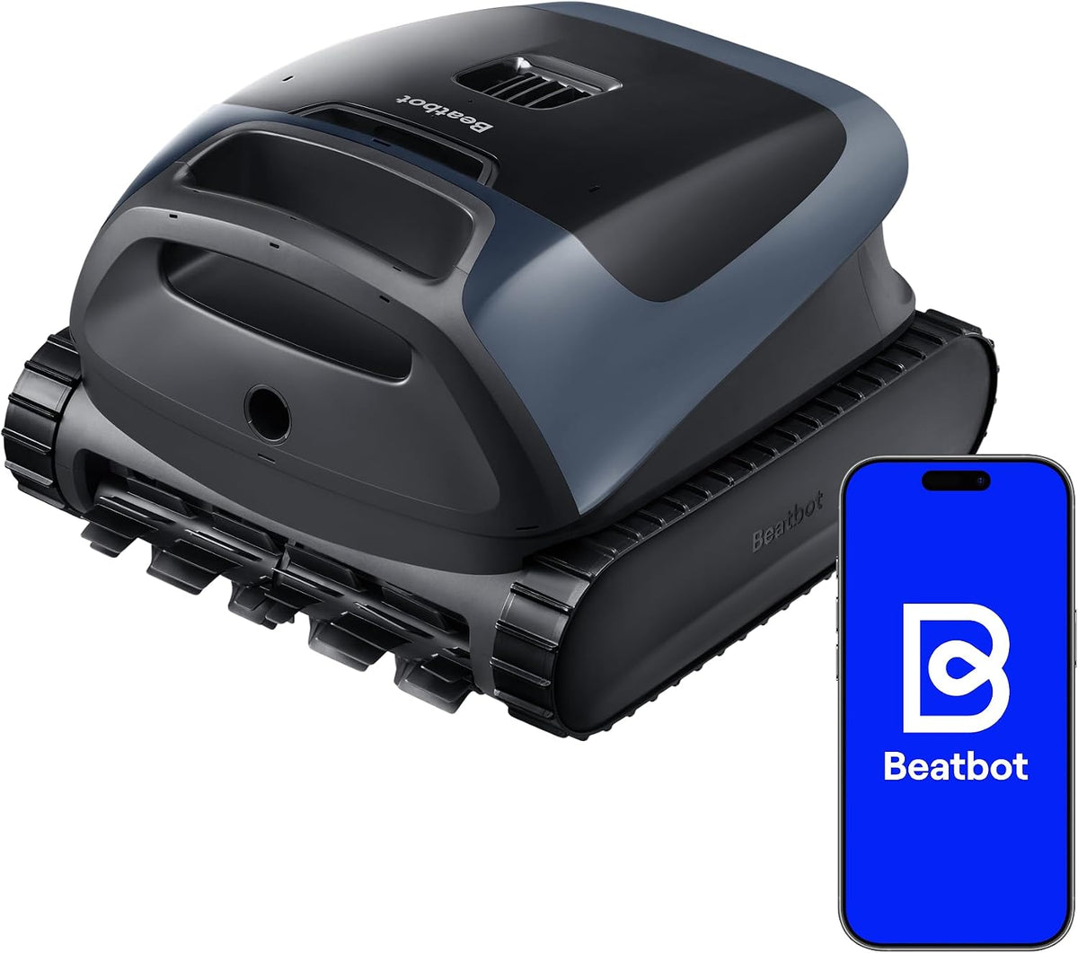 Beatbot Limpiafondos automático, Sora 30 limpiafondos Piscina, Paredes, Línea Agua, Azul