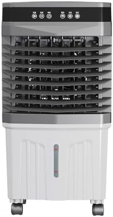 Aire acondicionado portátil de Generic, Enfriador de aire evaporativo para garaje, aire acondicionado portátil con tanque de agua, 3 velocidades