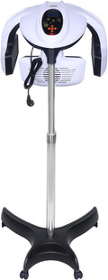 Repomanda Secadores de casco, Campana de secado profesional de 1500 W, calefacción en 5 direcciones, altura regulable, 1, 5 m, pantalla LCD, tubos de