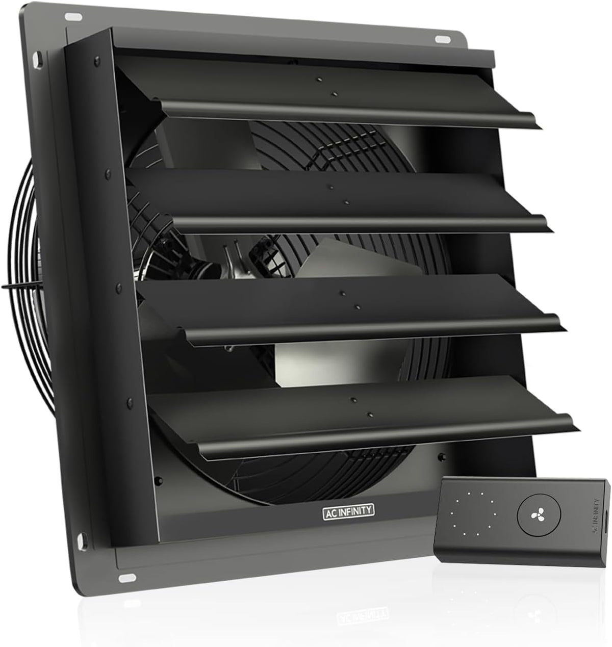 Equipos de ventilación de AC Infinity, AIRLIFT S14, 350mm ventilador de escape de obturador de con controlador de velocidad Ventilación y