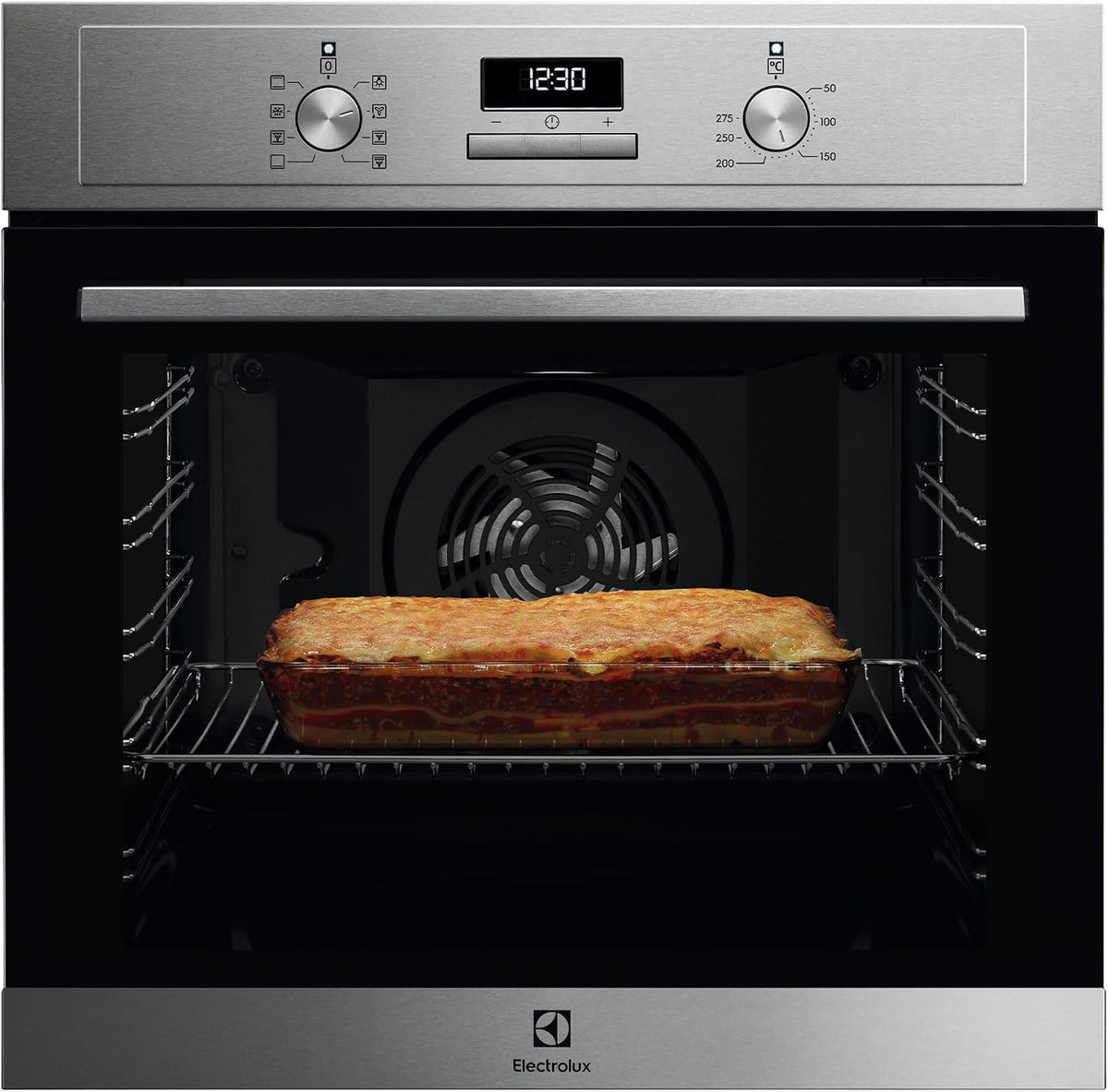 Electrolux EOH3H54X Horno empotrable, Horno Eléctrico Empotrable de Vapor, 72 L