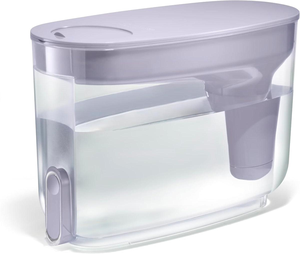 LifeStraw Jarras con filtro, Home - Dispensador de filtro de agua, 18 tazas, glicina, plástico sin BPA, probado para proteger contra bacterias