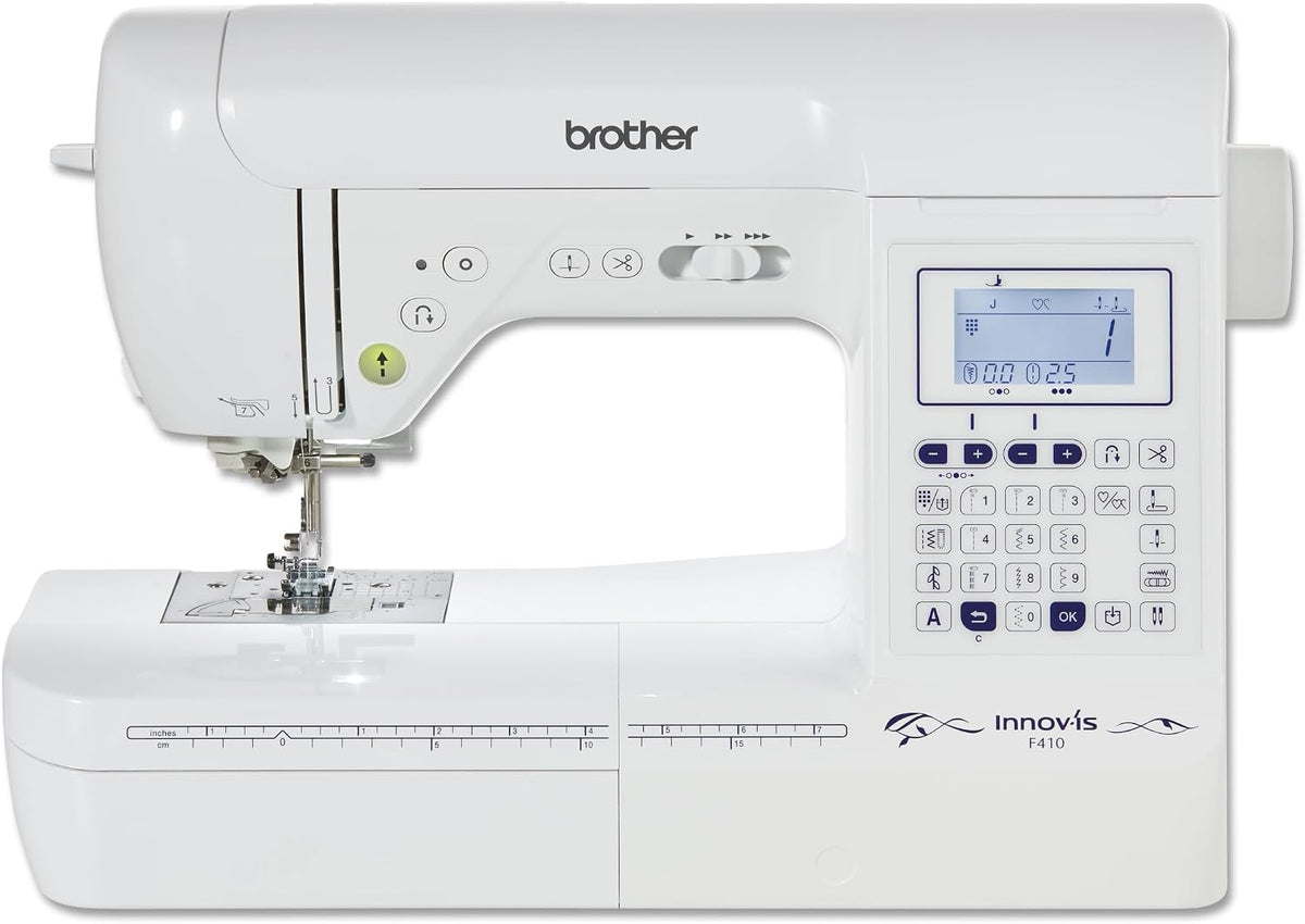 Brother Máquinas de coser básica, Innovis F410 Máquina De Coser, Blanco