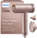 PHILIPS Secadores de pelo, Secador Serie 8000 - con ThermoShield Advanced y motor DC sin cepillo para un secado rápido y cuidado del cuero cabelludo